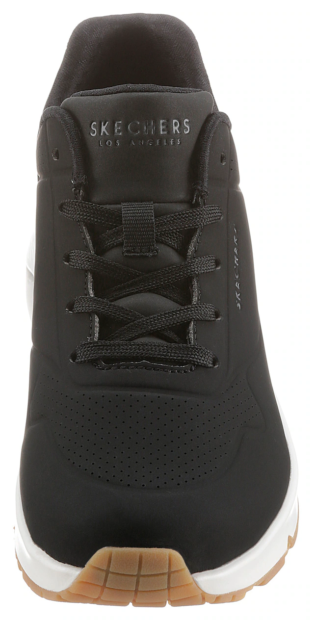 Skechers Wedgesneaker »Uno - Stand on Air« Freizeitschuh, Halbschuh, Schnürschuh mit feiner Perforation