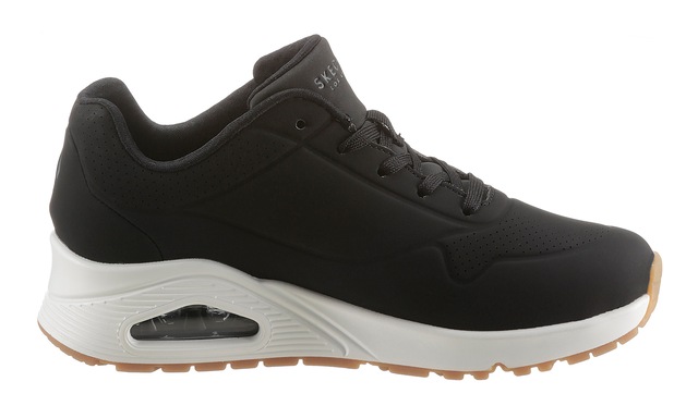 Skechers Wedgesneaker »Uno - Stand on Air« Freizeitschuh, Halbschuh, Schnürschuh mit feiner Perforation