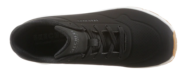 Skechers Wedgesneaker »Uno - Stand on Air« Freizeitschuh, Halbschuh, Schnürschuh mit feiner Perforation