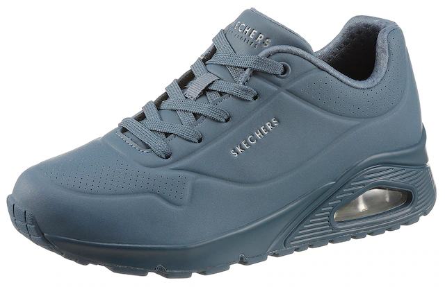 Skechers Wedgesneaker »Uno - Stand on Air« Freizeitschuh, Halbschuh, Schnürschuh mit feiner Perforation