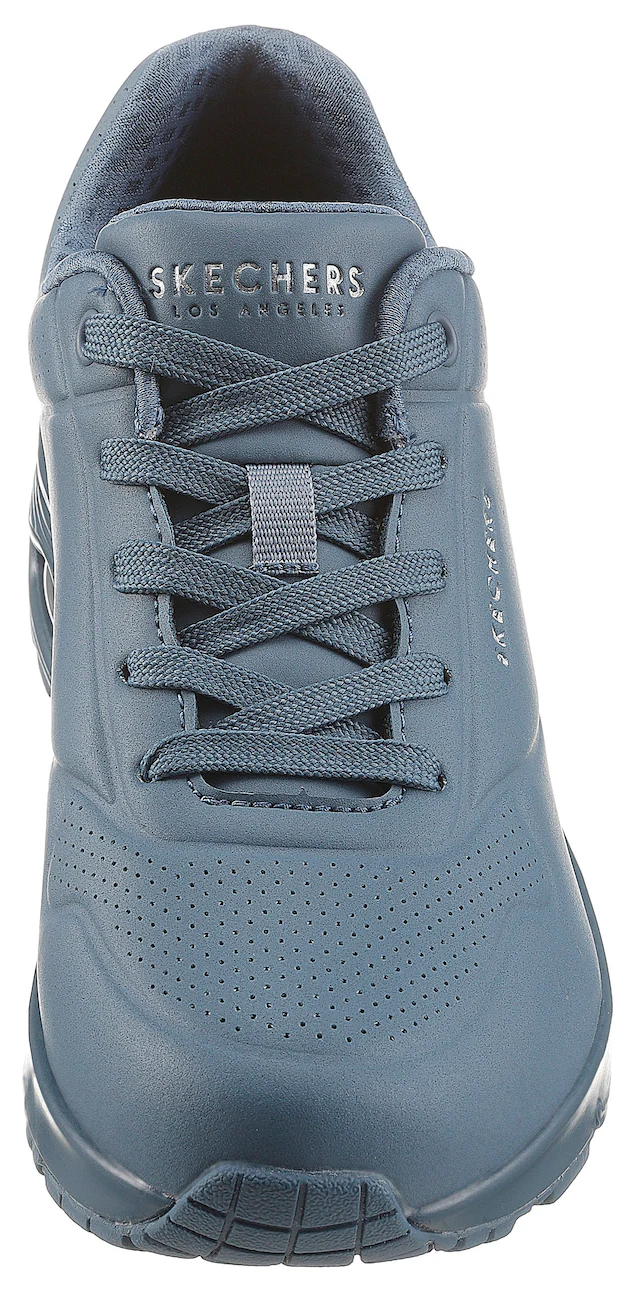 Skechers Wedgesneaker »Uno - Stand on Air« Freizeitschuh, Halbschuh, Schnürschuh mit feiner Perforation