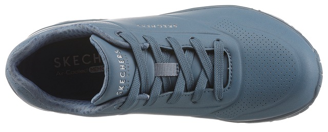 Skechers Wedgesneaker »Uno - Stand on Air« Freizeitschuh, Halbschuh, Schnürschuh mit feiner Perforation