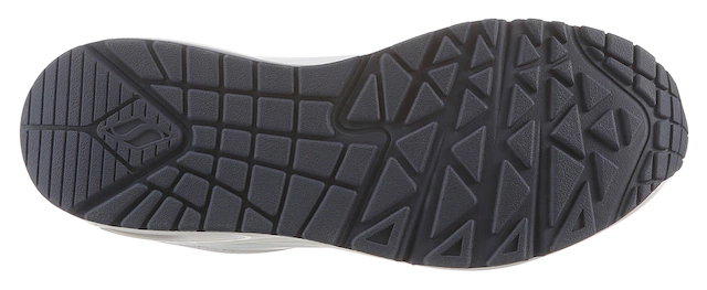 Skechers Wedgesneaker »Uno - Stand on Air« Freizeitschuh, Halbschuh, Schnürschuh mit feiner Perforation