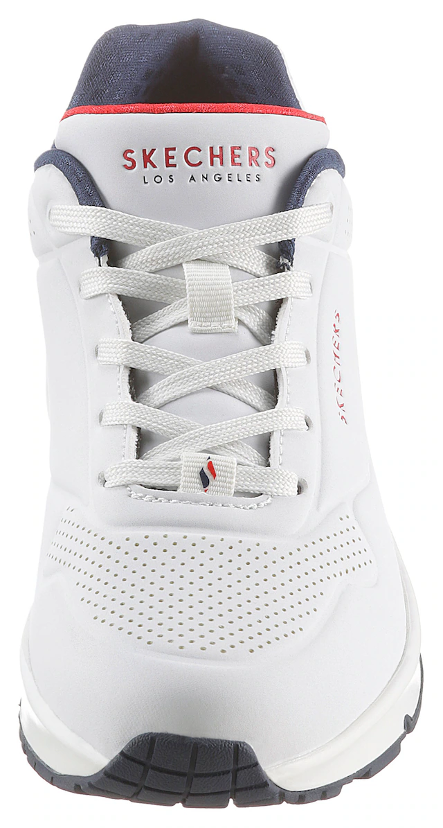 Skechers Wedgesneaker »Uno - Stand on Air« Freizeitschuh, Halbschuh, Schnürschuh mit feiner Perforation