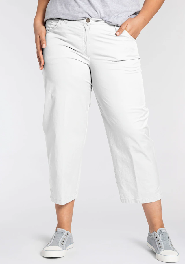 KjBRAND 7/8-Hose »Babsie: bequemer Oberschenkel« Sommerlich, leichter Baumwoll-Stretch