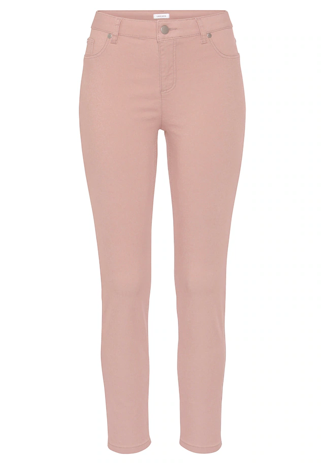 LASCANA 7/8-Jeggings »aus weichem Stretch-Denim« in Skinny-Form, Stretch-Denim, Basic, Röhrenhose