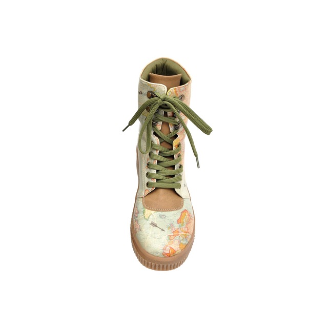 DOGO Schnürboots »Future High Top Boots Believe In Your Wings Damen Stiefeletten,« Handgefertigt