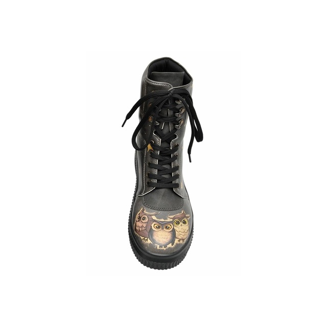 DOGO Schnürboots »Future High Top Boots Believe In Your Wings Damen Stiefeletten,« Handgefertigt