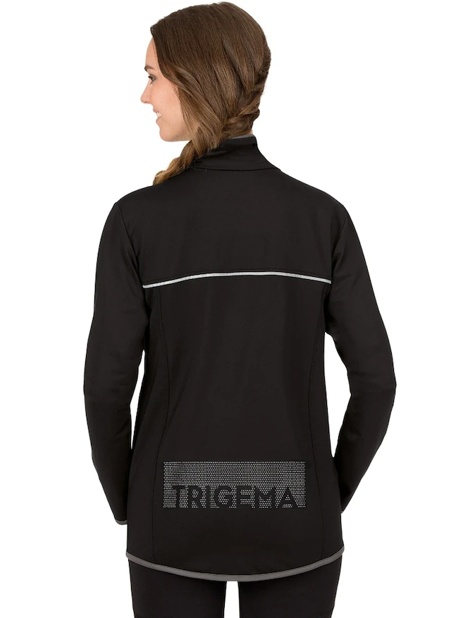 Trigema Trainingsjacke »TRIGEMA Praktische Sportjacke aus Microfaser« 1 Stk. tlg.