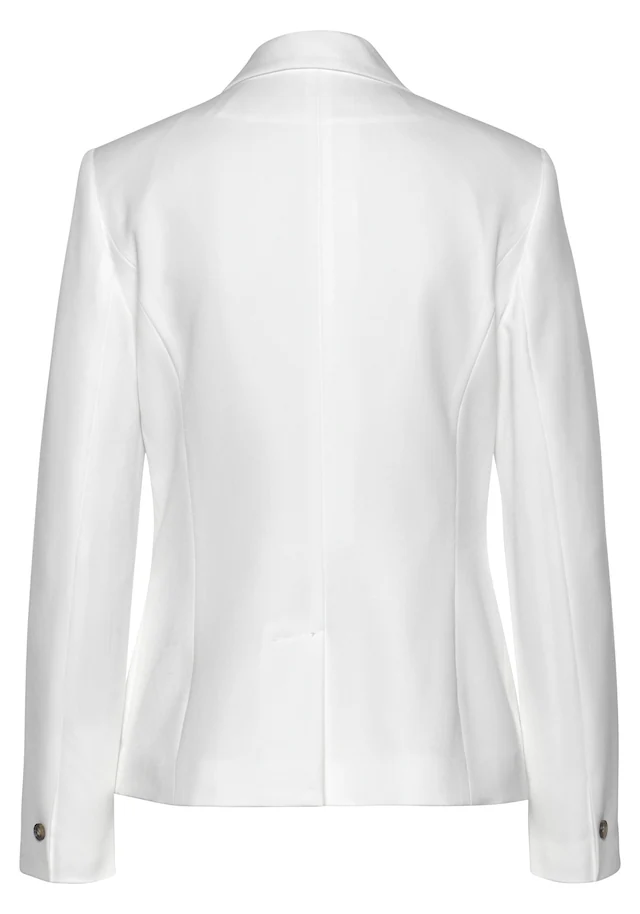 LASCANA Kurzblazer »in klassischer Form mit Reverskragen und Knopfverschluss« taillierter Damenblazer, Business-Look, Basic-Blazer, festlich-elegant