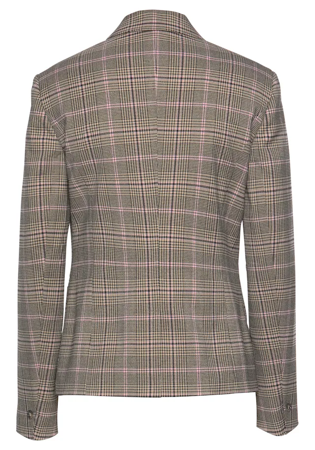 LASCANA Kurzblazer »in klassischer Form mit Reverskragen und Knopfverschluss« taillierter Damenblazer, Business-Look, Basic-Blazer, festlich-elegant