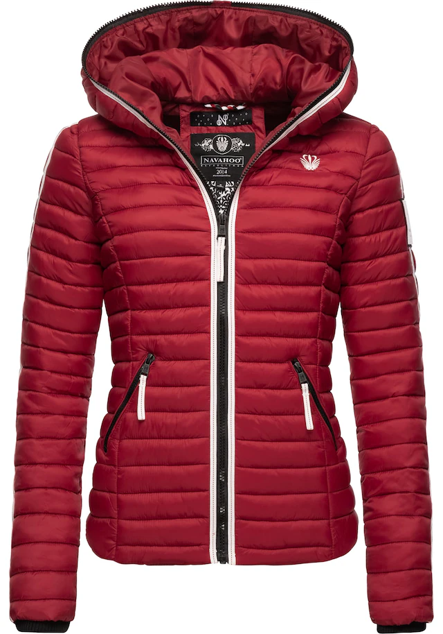 Navahoo Steppjacke »Kimuk Prc« mit Kapuze leichte Übergangsjacke mit Kapuze