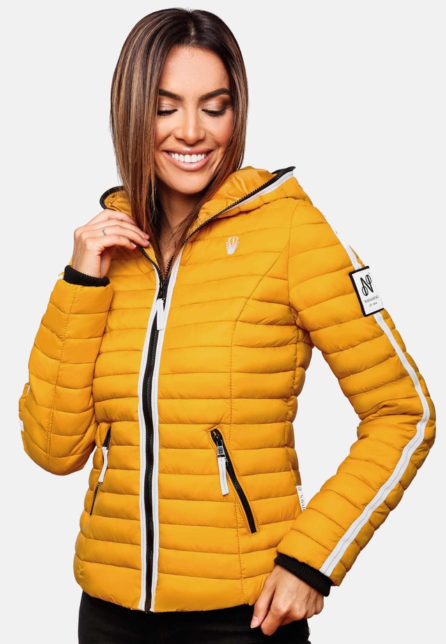 Navahoo Steppjacke »Kimuk Prc« mit Kapuze leichte Übergangsjacke mit Kapuze