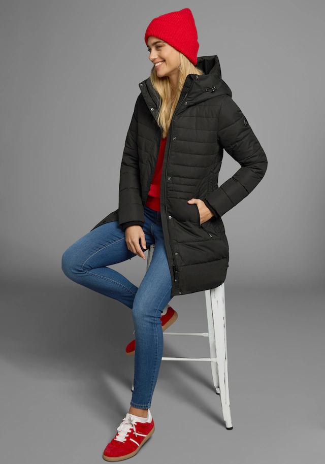 Polarino Wintermantel Warm wattiert. Obermaterial wasserabweisend und winddicht.