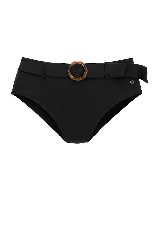 s.Oliver Highwaist-Bikini-Hose »Rome« mit abnehmbarem Gürtel