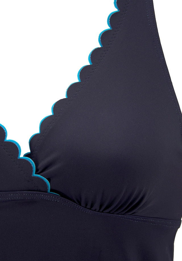 LASCANA Bügel-Tankini-Top »Camilla« mit Farbkontrast