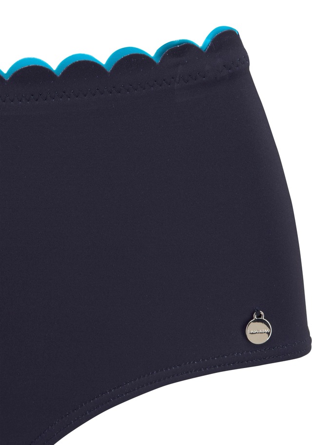 LASCANA Highwaist-Bikini-Hose »Camilla« mit Farbkontrast
