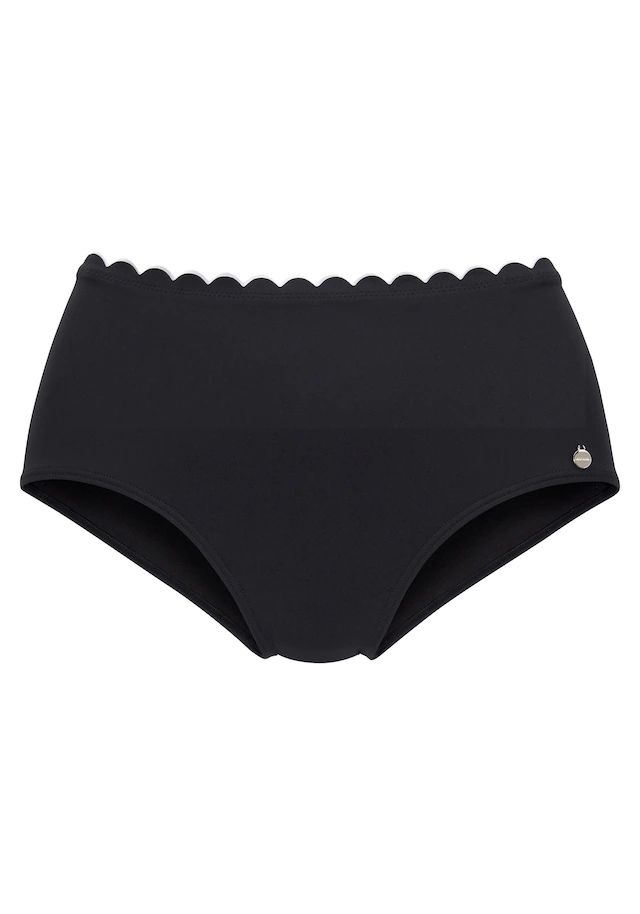 LASCANA Highwaist-Bikini-Hose »Camilla« mit Farbkontrast