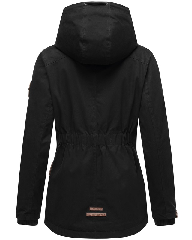 Marikoo Winterjacke »Bikoo« mit Kapuze sportliche Damen Outdoor Baumwolljacke mit Kapuze