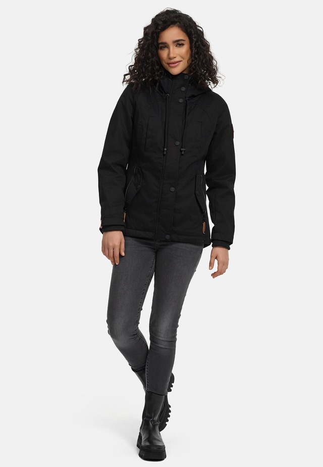 Marikoo Winterjacke »Bikoo« mit Kapuze sportliche Damen Outdoor Baumwolljacke mit Kapuze