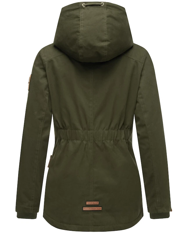 Marikoo Winterjacke »Bikoo« mit Kapuze sportliche Damen Outdoor Baumwolljacke mit Kapuze
