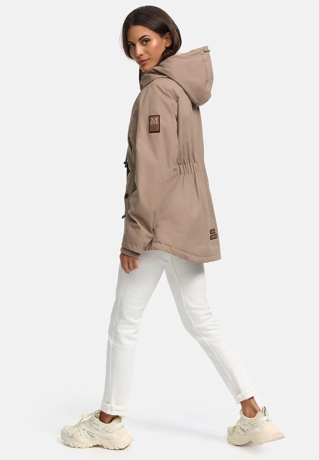 Marikoo Winterjacke »Bikoo« mit Kapuze sportliche Damen Outdoor Baumwolljacke mit Kapuze