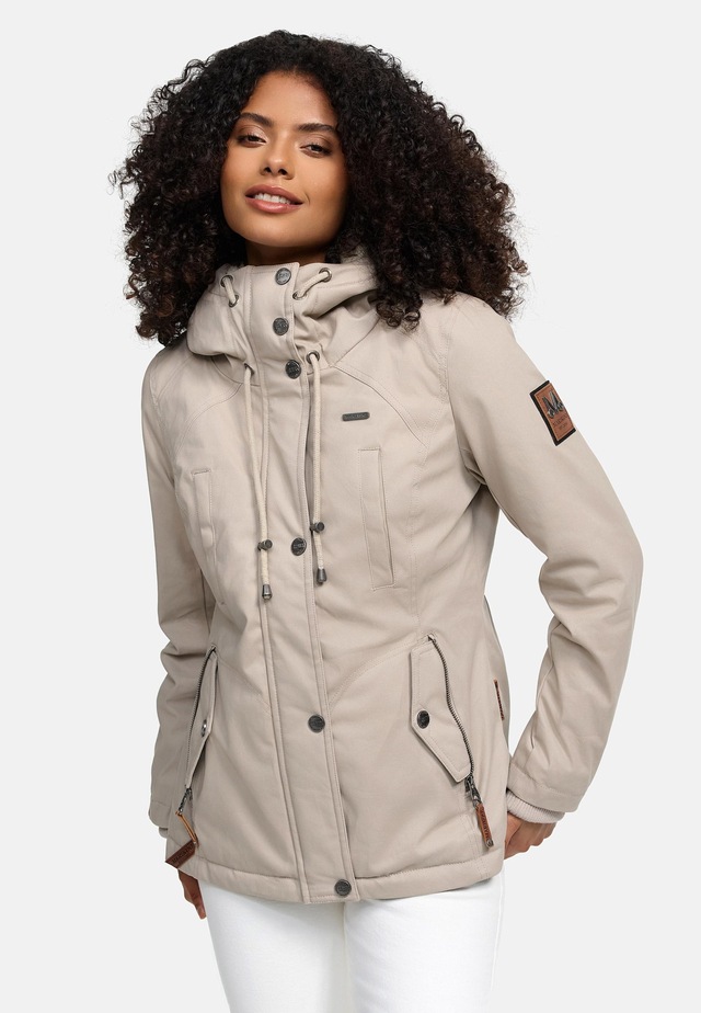 Marikoo Winterjacke »Bikoo« mit Kapuze sportliche Damen Outdoor Baumwolljacke mit Kapuze