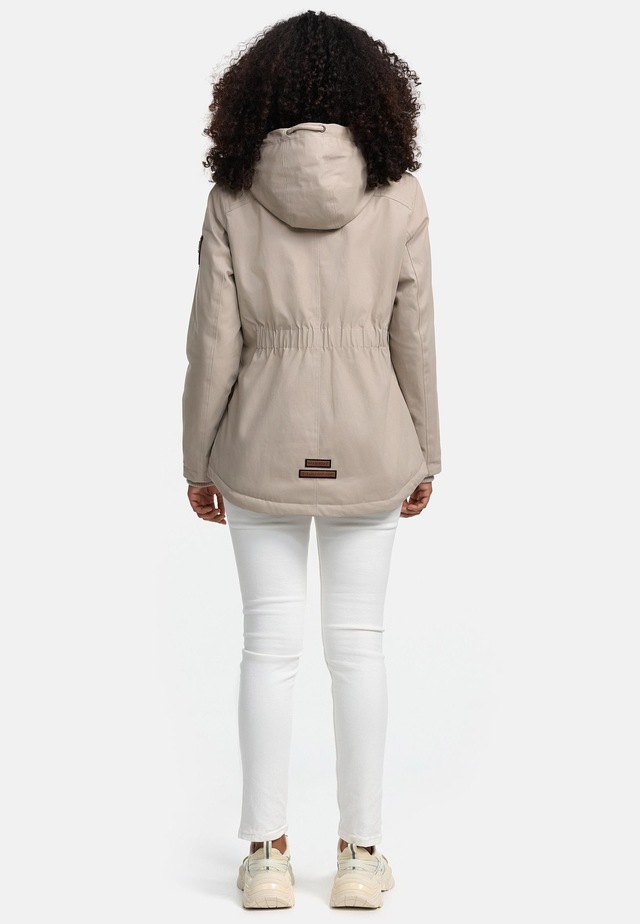 Marikoo Winterjacke »Bikoo« mit Kapuze sportliche Damen Outdoor Baumwolljacke mit Kapuze
