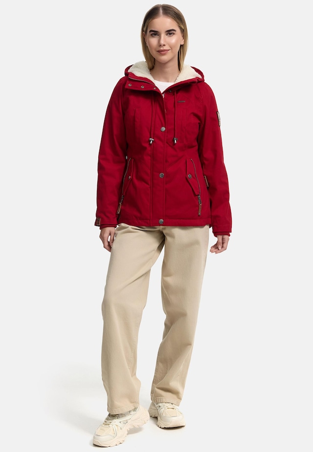 Marikoo Winterjacke »Bikoo« mit Kapuze sportliche Damen Outdoor Baumwolljacke mit Kapuze