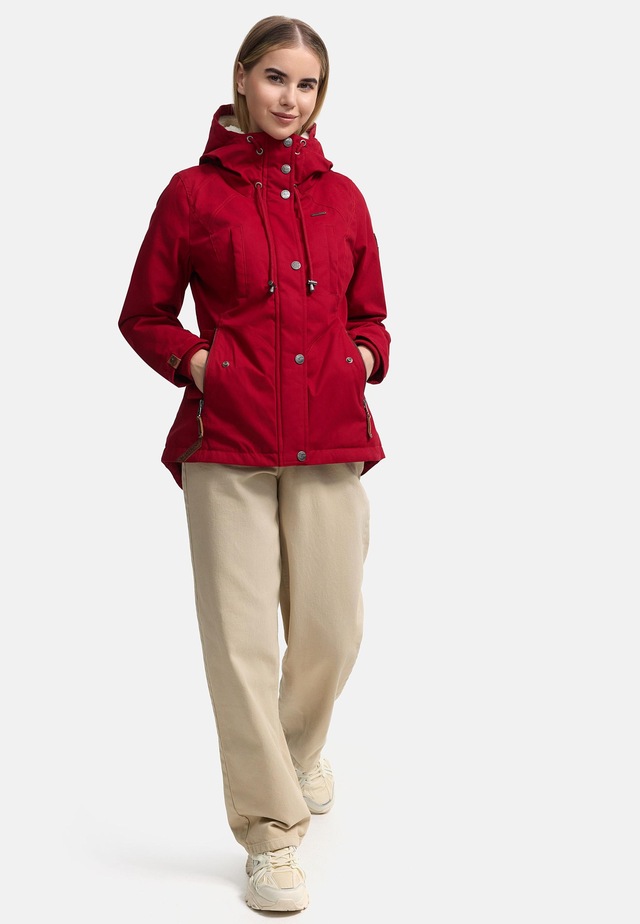 Marikoo Winterjacke »Bikoo« mit Kapuze sportliche Damen Outdoor Baumwolljacke mit Kapuze