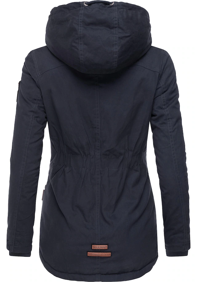 Marikoo Winterjacke »Bikoo« mit Kapuze sportliche Damen Outdoor Baumwolljacke mit Kapuze