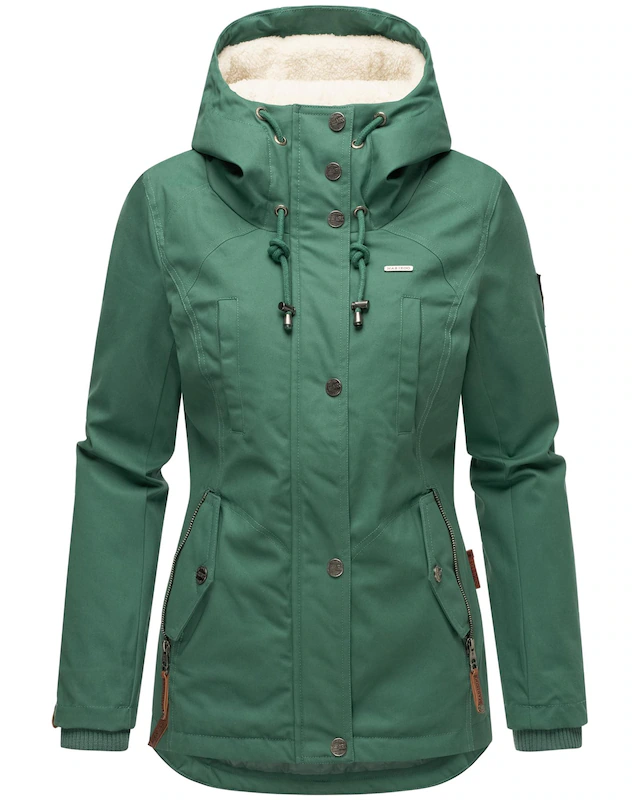 Marikoo Winterjacke »Bikoo« mit Kapuze sportliche Damen Outdoor Baumwolljacke mit Kapuze