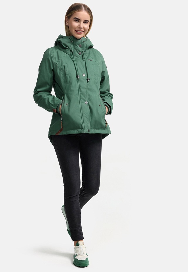 Marikoo Winterjacke »Bikoo« mit Kapuze sportliche Damen Outdoor Baumwolljacke mit Kapuze