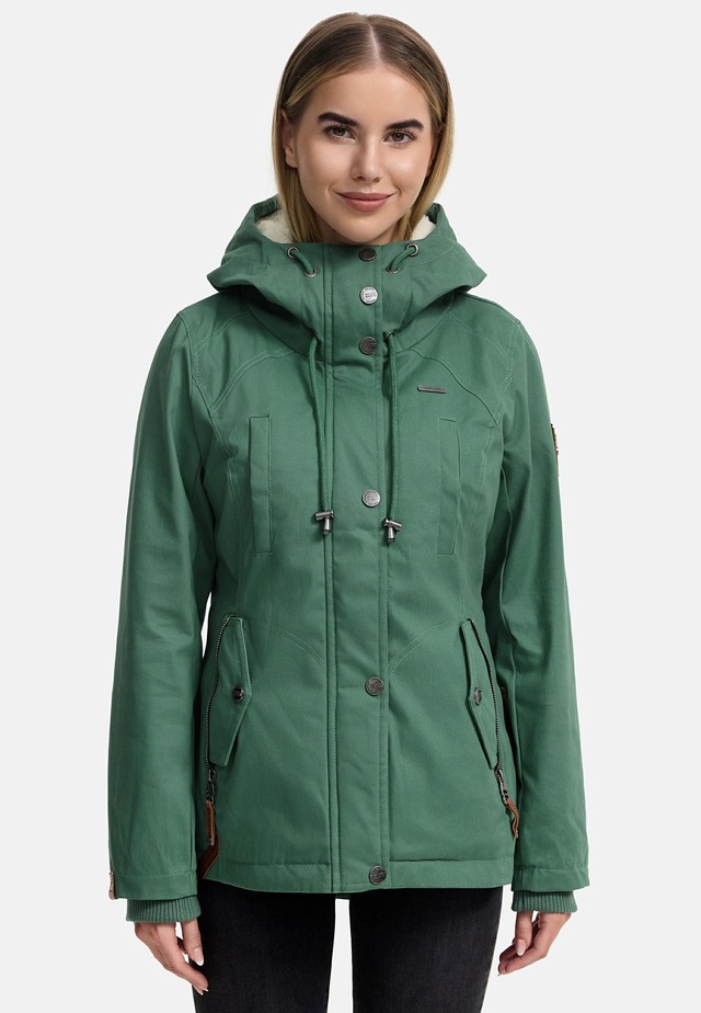 Marikoo Winterjacke »Bikoo« mit Kapuze sportliche Damen Outdoor Baumwolljacke mit Kapuze