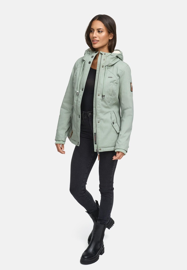 Marikoo Winterjacke »Bikoo« mit Kapuze sportliche Damen Outdoor Baumwolljacke mit Kapuze