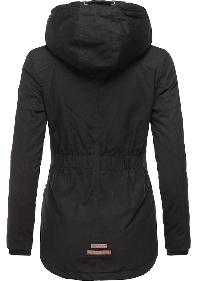 Marikoo Winterjacke »Bikoo« mit Kapuze sportliche Damen Outdoor Baumwolljacke mit Kapuze