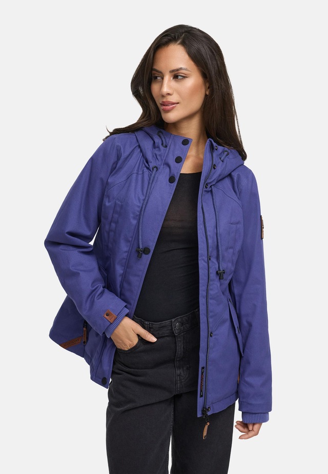 Marikoo Winterjacke »Bikoo« mit Kapuze sportliche Damen Outdoor Baumwolljacke mit Kapuze