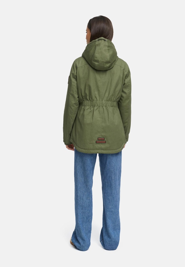 Marikoo Winterjacke »Bikoo« mit Kapuze sportliche Damen Outdoor Baumwolljacke mit Kapuze