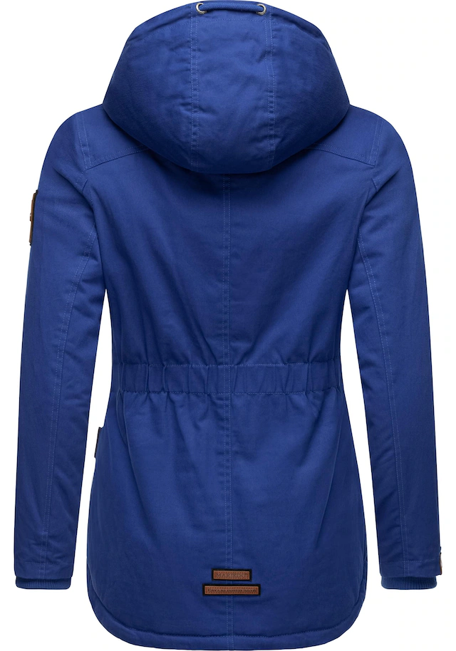 Marikoo Winterjacke »Bikoo« mit Kapuze sportliche Damen Outdoor Baumwolljacke mit Kapuze