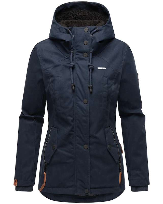 Marikoo Winterjacke »Bikoo« mit Kapuze sportliche Damen Outdoor Baumwolljacke mit Kapuze