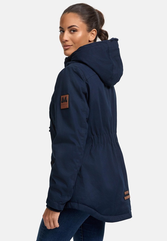 Marikoo Winterjacke »Bikoo« mit Kapuze sportliche Damen Outdoor Baumwolljacke mit Kapuze