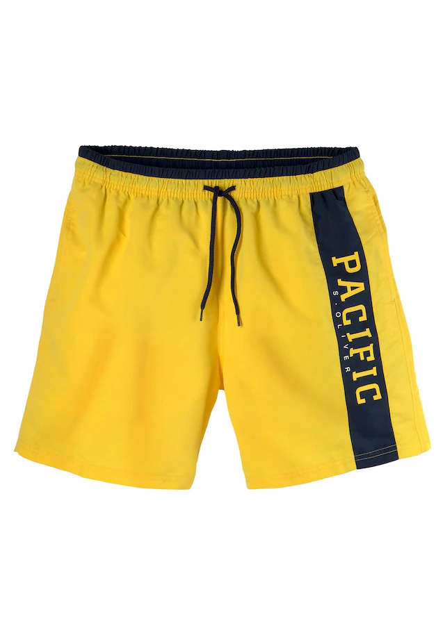 s.Oliver Badeshorts in verschiedenen Unifarben