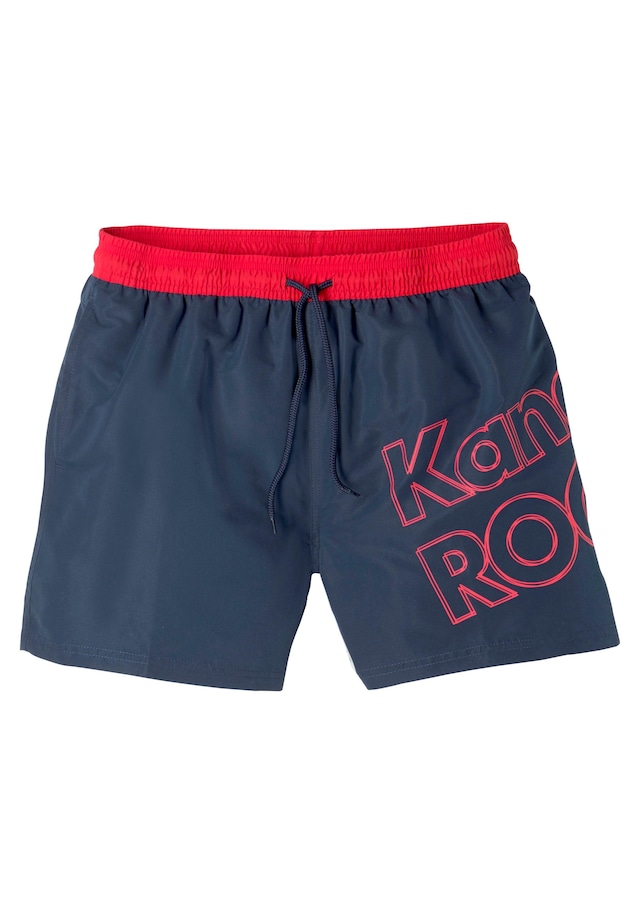 KangaROOS Badeshorts »Adams« mit großem Logoschriftzug