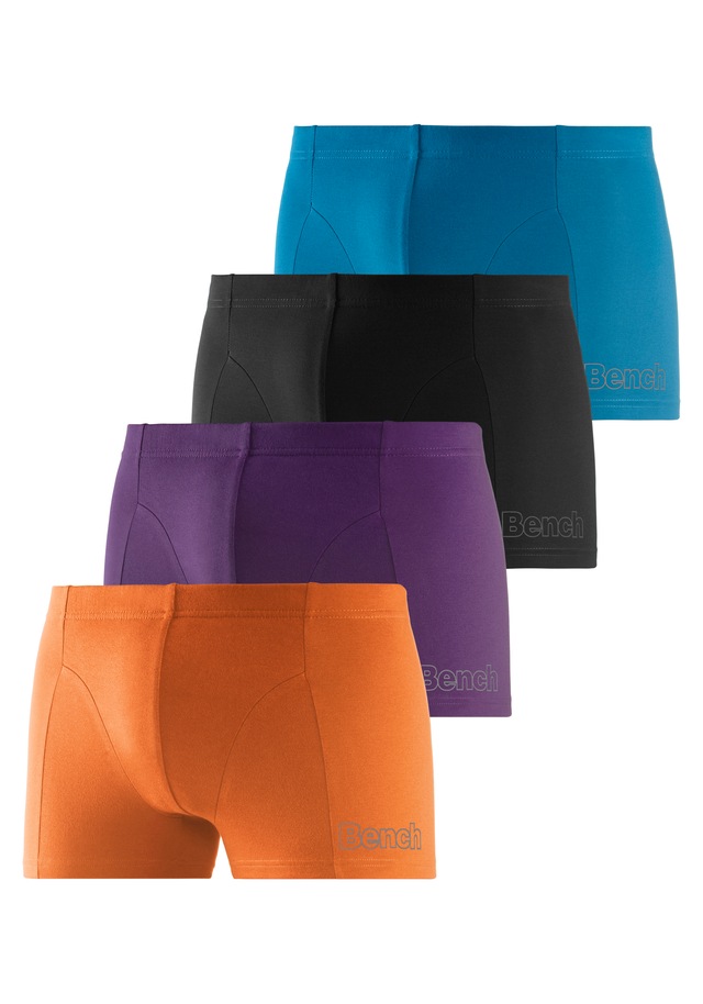 Bench. Boxer »Boxershorts für Herren« Dose, 4 Stk. Unterhosen in der Dose mit kleinem Logodruck auf dem Bein